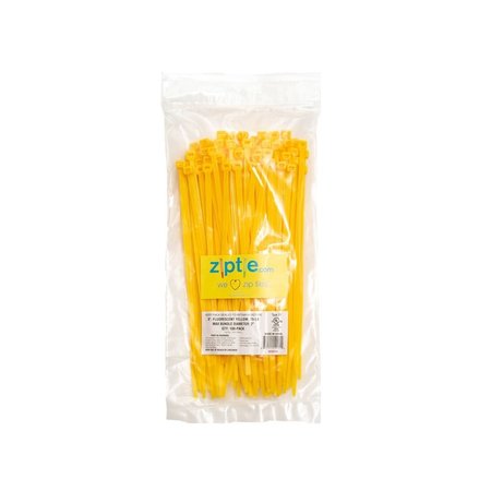 SOUTH MAIN HARDWARE 8-in   75-lb, Yellow, 100 Standard Nylon Tie 220146